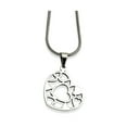 thumbnail image 1 of Chisel Stainless Steel Heart Pendant Necklace, 1 of 2
