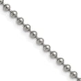 thumbnail image 1 of Chisel Stainless Steel Polished 3.2mm Ball Chain - 20", 1 of 8