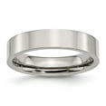 thumbnail image 1 of Chisel Stainless Steel Polished 5mm Flat Band, 1 of 6