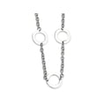 thumbnail image 1 of Chisel Stainless Steel Polished Circles 26in Necklace, 1 of 3