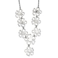 thumbnail image 1 of Chisel Stainless Steel Polished Flowers 18in Y Necklace, 1 of 3