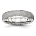thumbnail image 1 of Chisel Stainless Steel Polished Laser Cut 6mm Band, 1 of 7