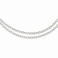 thumbnail image 1 of Chisel Stainless Steel Polished Multi Chain Layered Necklace, 1 of 4