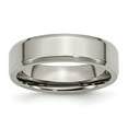 thumbnail image 1 of Chisel Titanium Polished 6mm Beveled Edge Band, 1 of 7