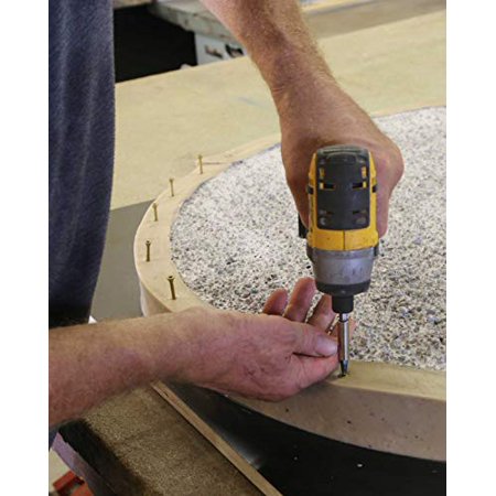 Chiseled Edge Concrete Countertop Edge Form Liner 10'x2.5"x2", Recycled Material