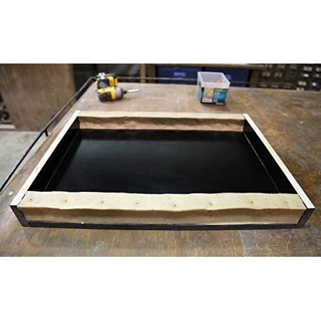 Chiseled Edge Concrete Countertop Edge Form Liner, 8'L x 2" W x 2" D
