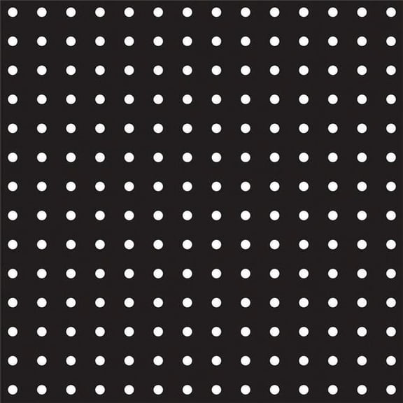 Chisholm 9329368 Black Punched Card Stock Paper Backer, 90 x 46 x 46 in.