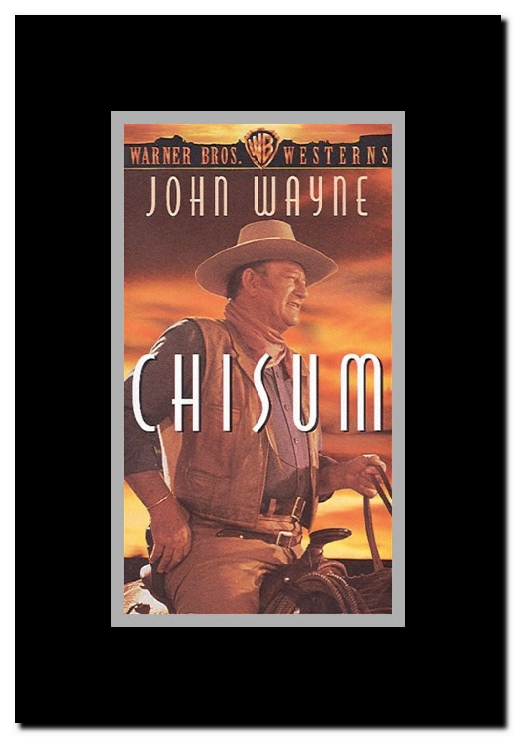 Chisum Framed Movie Poster