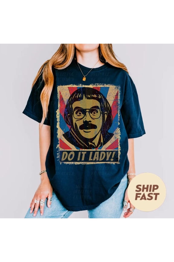 Chit Do It Lady Viral Tiktok Quote Motivational For Women Inspiration Friends T-Shirt