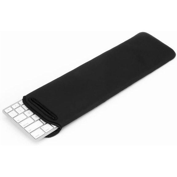 Chiton Slim 17 6.5" x 17.5" Neoprene Keyboard Sleeve Cover for 17 Inch Tenkeyless Mechanical & Standard Keyboards Portable Case - Extra Pocket for Cable, Computer Mouse or Gaming Trackpad