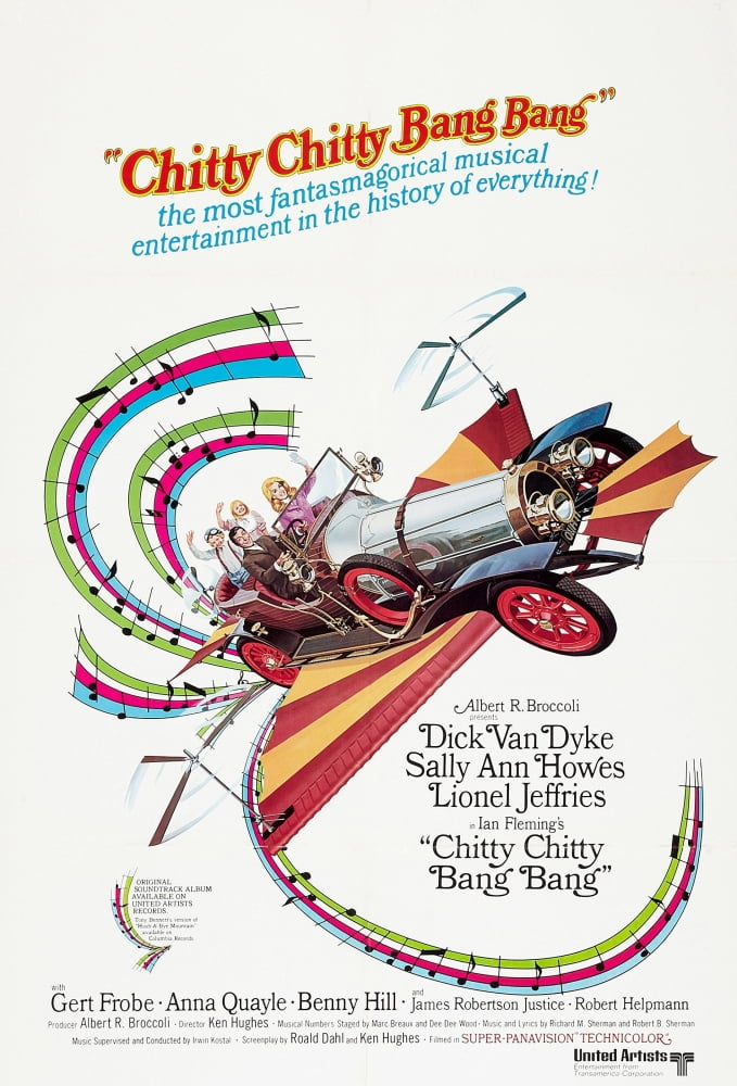 Chitty Chitty Bang Bang Canvas Art - (24 x 36)