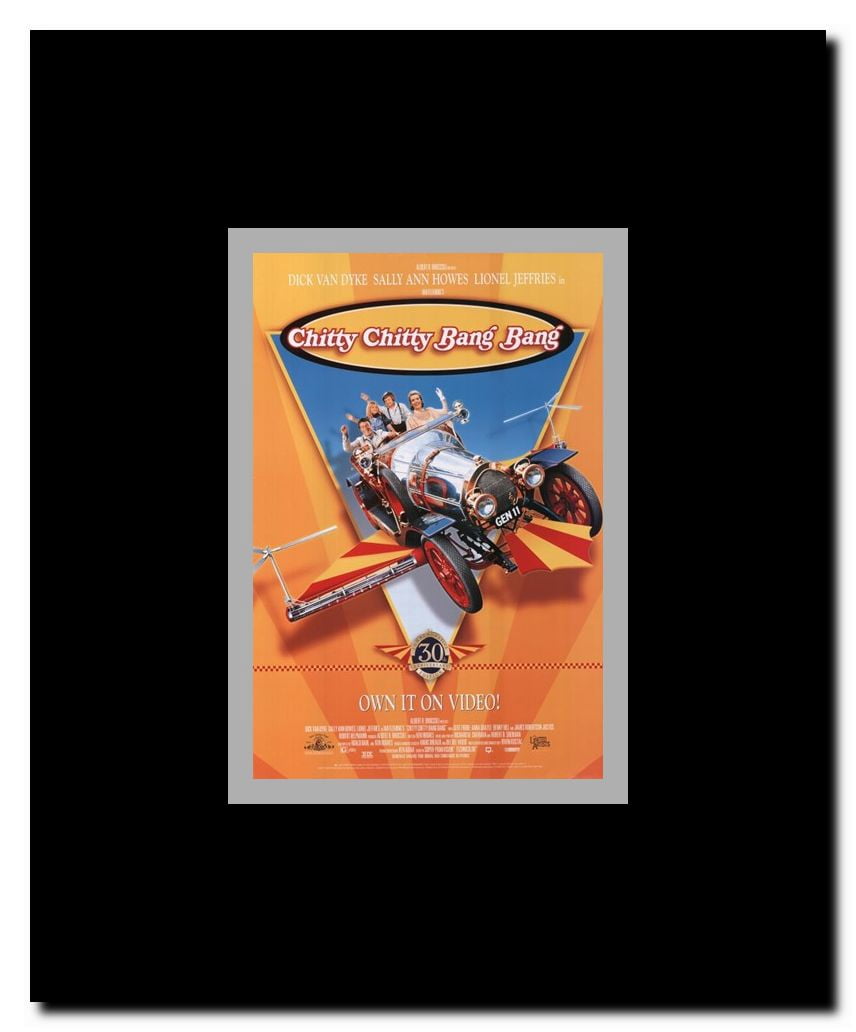 Chitty Chitty Bang Bang Framed Movie Poster