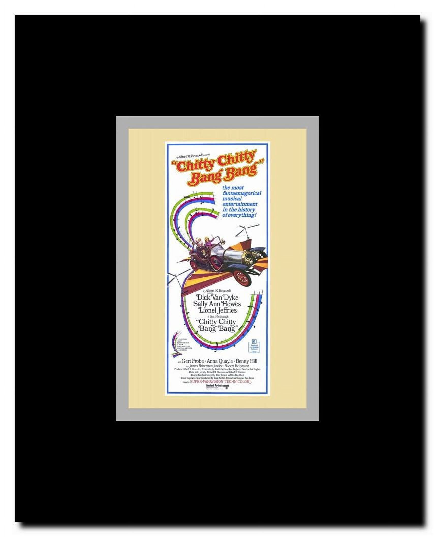 Chitty Chitty Bang Bang Framed Movie Poster