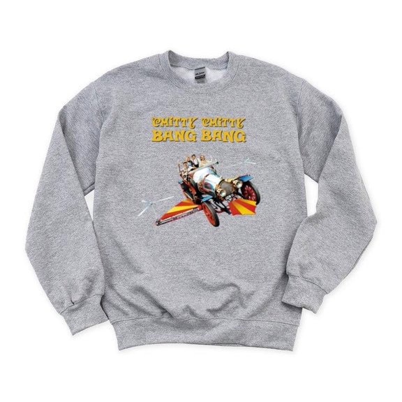 Chitty Chitty Bang Bang Vintage Retro Movie Musical Fantasy Classic Film SweatShirt Unisex, up to 5XL