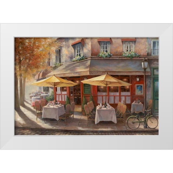 Chiu, T.C. 14x11 White Modern Wood Framed Museum Art Print Titled - Le Petit Chatelet