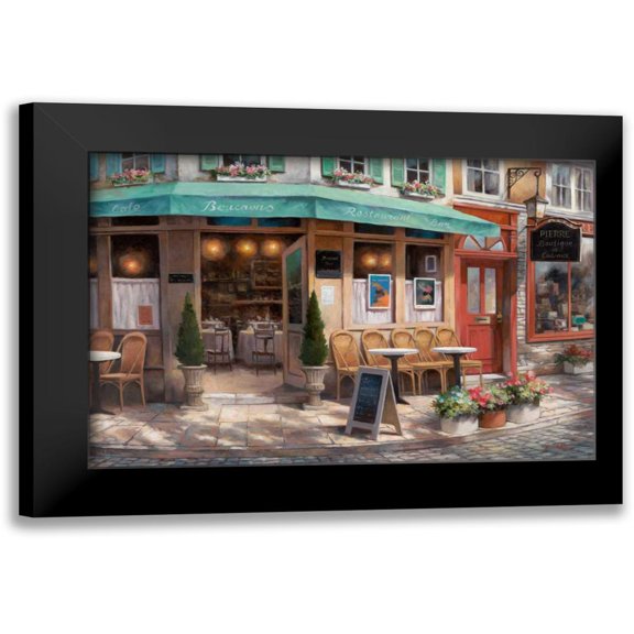 Chiu, T.C. 24x18 Black Modern Framed Museum Art Print Titled - Cafe Beuchons