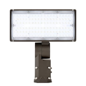 Chiuer 100W Flood Lights Outdoor Slip Fitter Mount 5000K 13500LM 120-277V