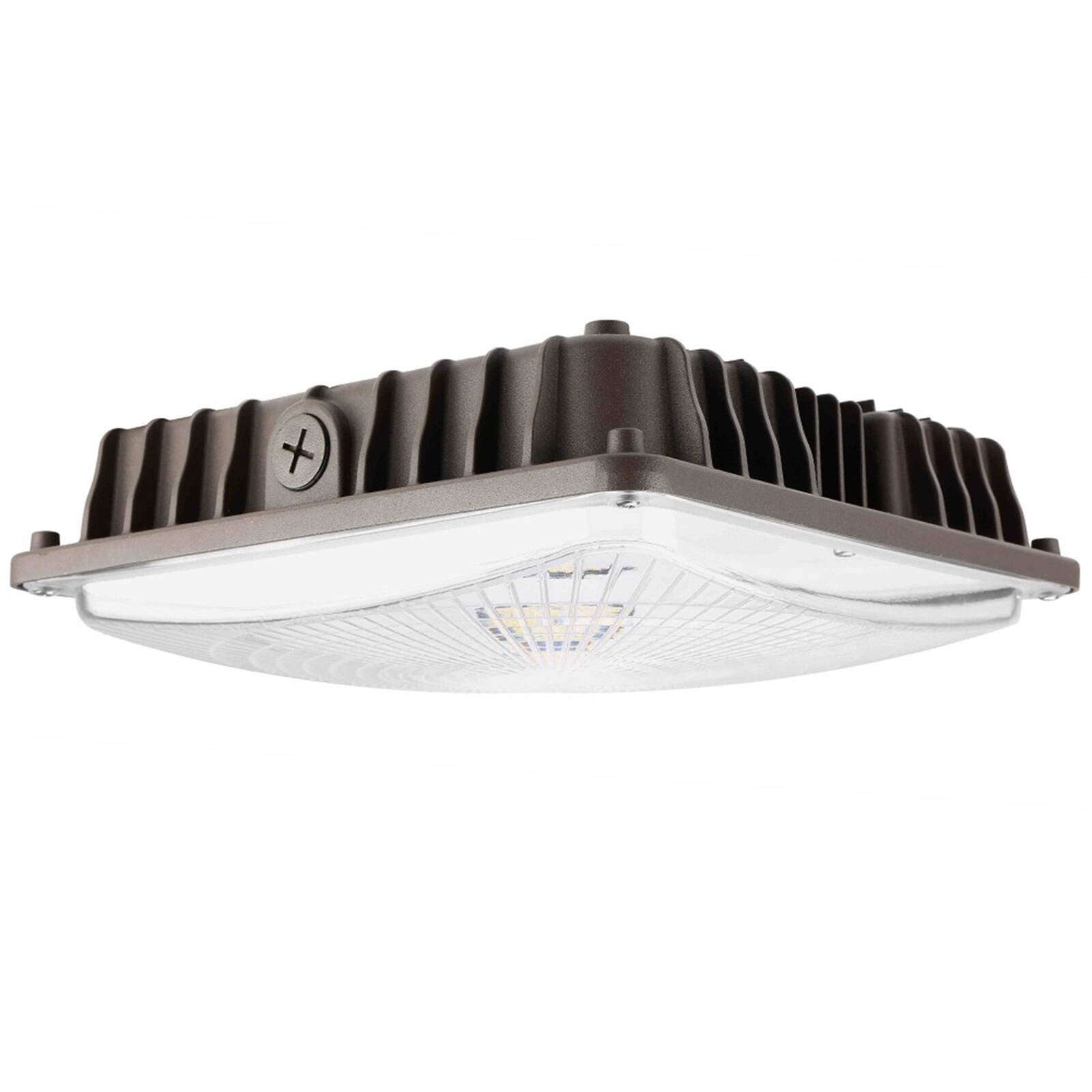 Chiuer 40W Square LED Gas Station Light 5000K 5450LM 120-277V Dimmable