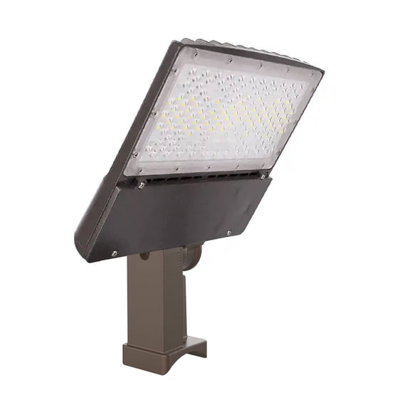 Chiuer 50W LED Driveway Light for Round Pole Mount 5000K 100-277V 6500LM Dimmable