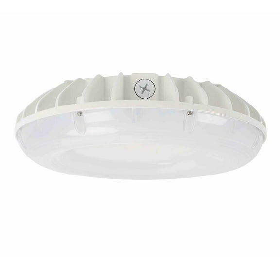 Chiuer 60W Commercial LED Round Canopy Light 5000K 7100LM 120-277V Dimmable