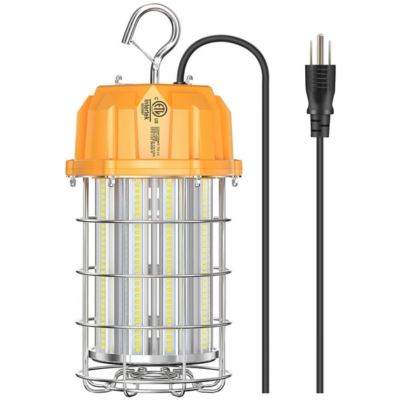 Chiuer 60W LED Work Lights 8700LM 5000K 100-277V Job Site Lighting Fixture