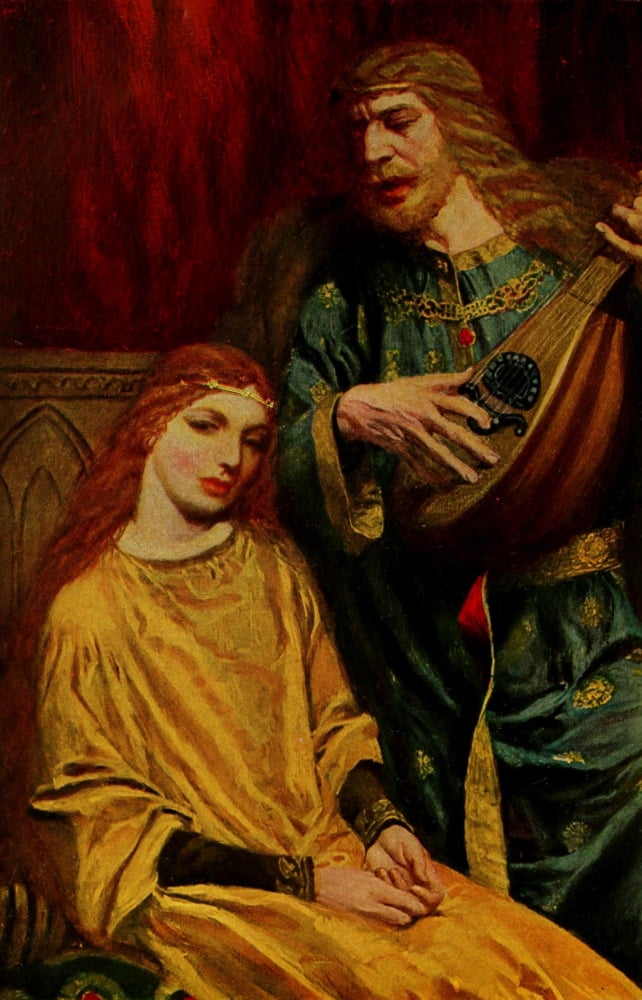 Chivalry 1909 I sing of death Canvas Art - Howard Pyle (24 x 36)