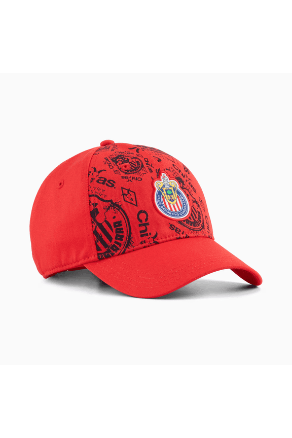 Standard Chivas Culture Baseball Cap, Red-White AH25