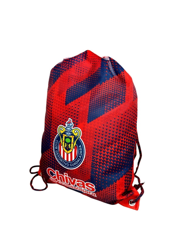 Chivas De Guadalajara Official Drawstring Gym Soccer Cinch Bag 04