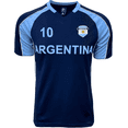 thumbnail image 1 of J4K Argentina Flag Soccer Jersey #10, Polyester, Blue, YS-XXL, 1-Pack, 1 of 4
