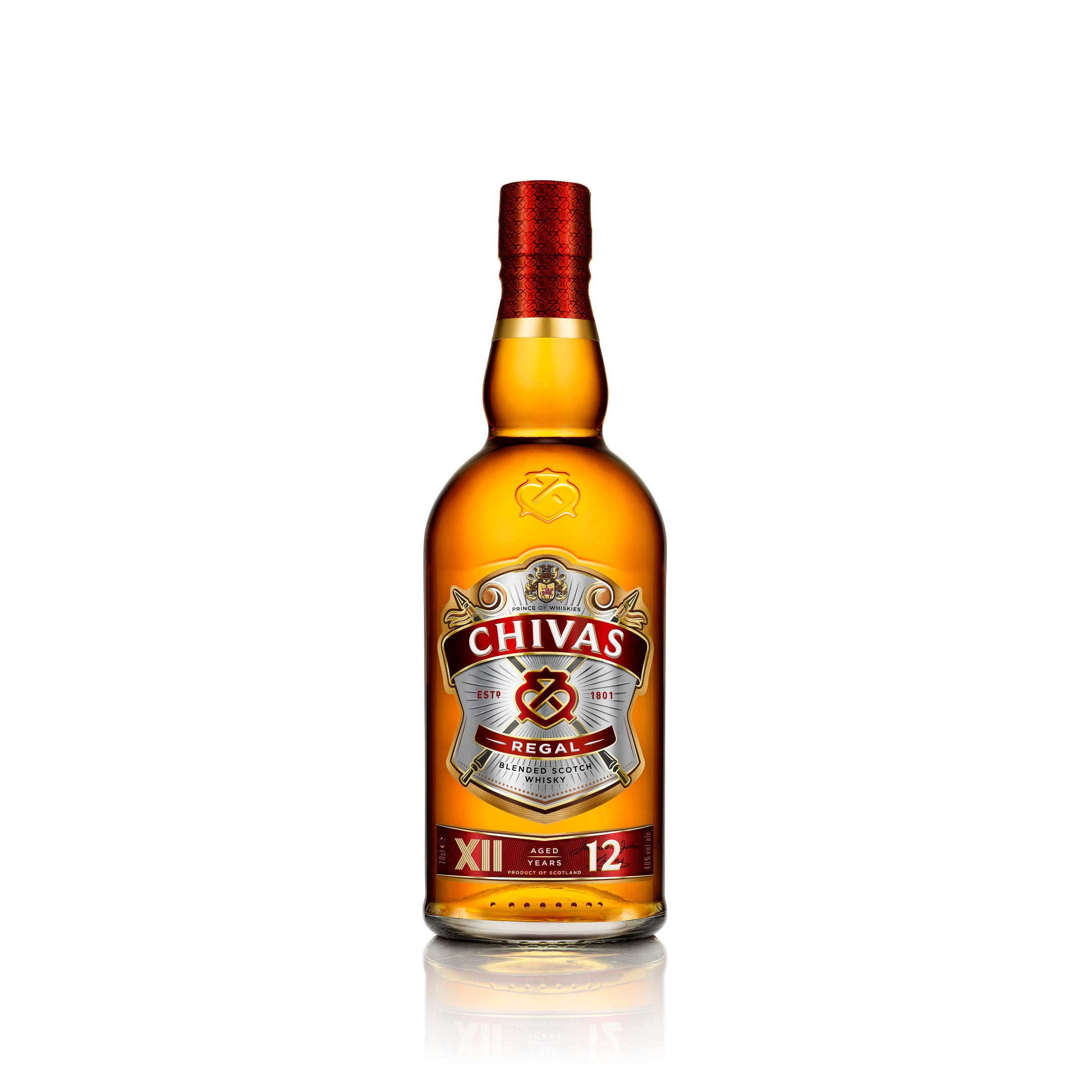 Chivas Regal 12 Year Old Blended Scotch Whisky, 750 ml