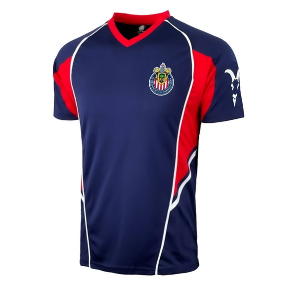 Chivas Training Jersey Adult and Youth Sizes, Licensed Chivas Del Guadalajara Tee Shirt (XXL)