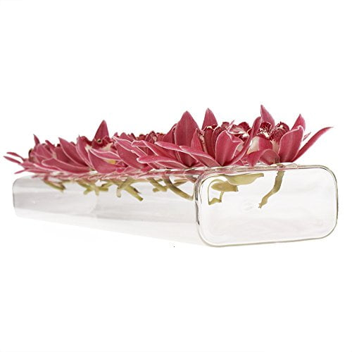 Chive - Hudson 24-Hole Flute Glass Flower Vase, Oprah's Favorite Thing!