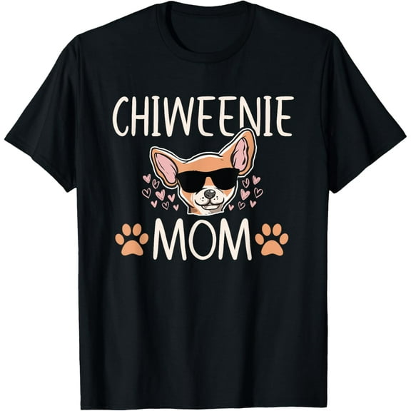 Chiweenie Love Cool Chihuahua Cute Dog Mom Owner Lover Tee T-Shirt