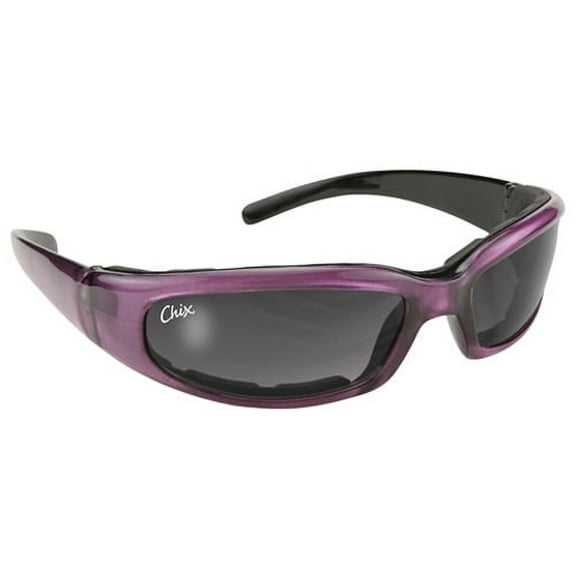 Pacific Coast Chix Rally Womens Sunglasses Purple Frame/Gray Gradient Lens