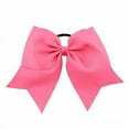 thumbnail image 1 of Chixx Solid Plain Basic Cheer Dance Softball Bows - Bubblegum Pink, 1 of 1