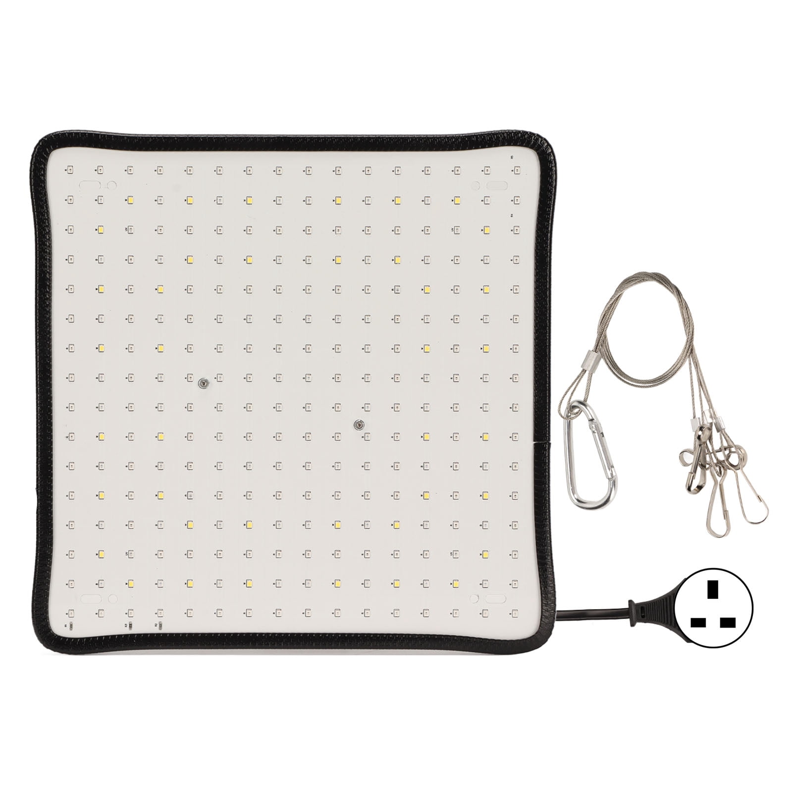 Chiyuantao Plant Growing Lamp Scientific Control Low Heat LED Grow Light for Greenhouse 85?265V 1000W UK Plug