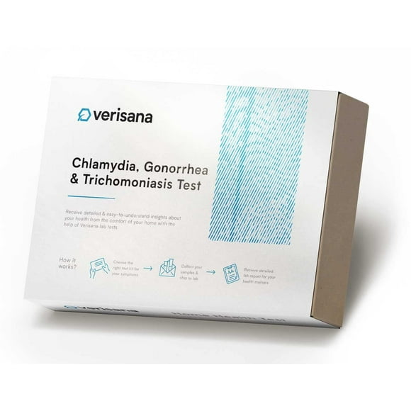 Chlamydia, Gonorrhea & Trichomoniasis Test  For Men & Women  Discrete, Private & CLIA-Certified Laboratory Analysis