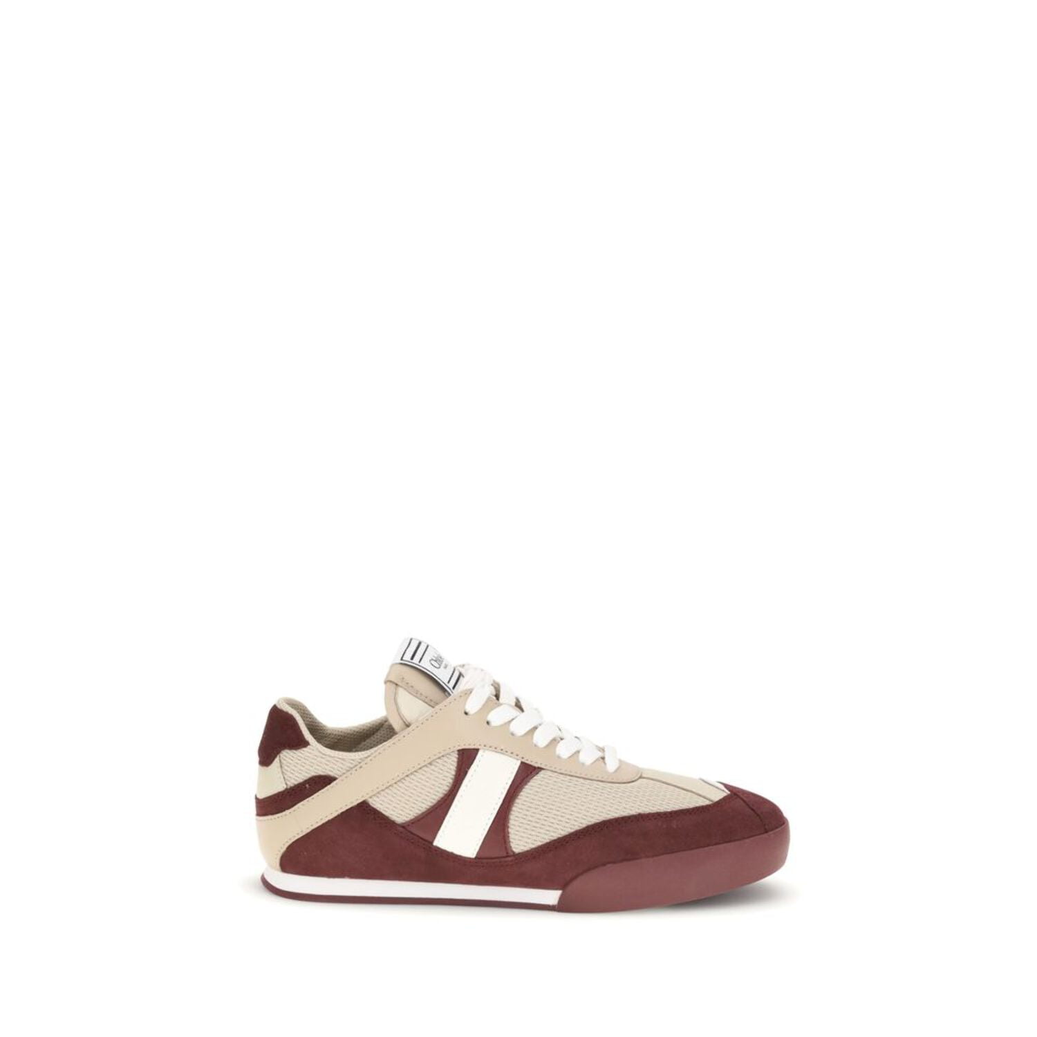 Chloé Beige Mesh Sneakers Burgundy (Women's) - Walmart
