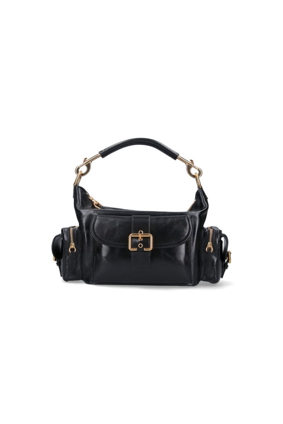 Women's "Camera Bag" Shoulder Bag Black Black