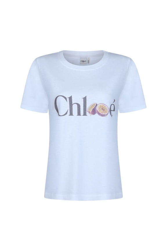 é White Cotton T-Shirt (Women's)