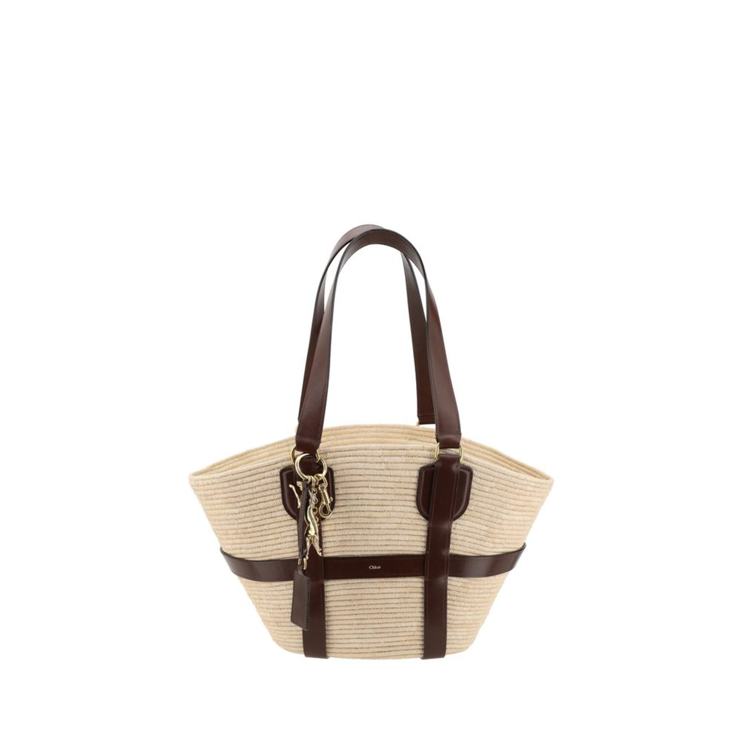 【送料&関税込】ChloAC Kerala 25 Bag In Raffia And Leather Chloé Kerala 25 raffia Shoulder Bag - Walmart Business Supplies