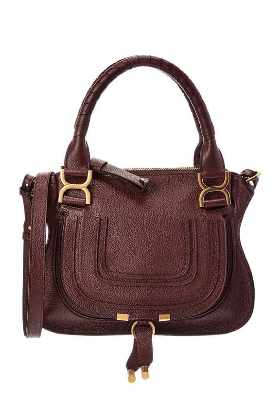 Marcie Small Leather Satchel