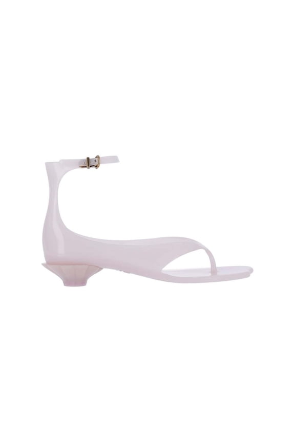 é Minimalist Pink Sandals With Glossy Finish Pink (Women's)