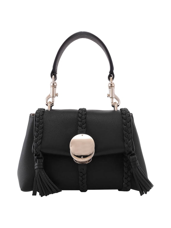 e Penelope Leather Shoulder Bag