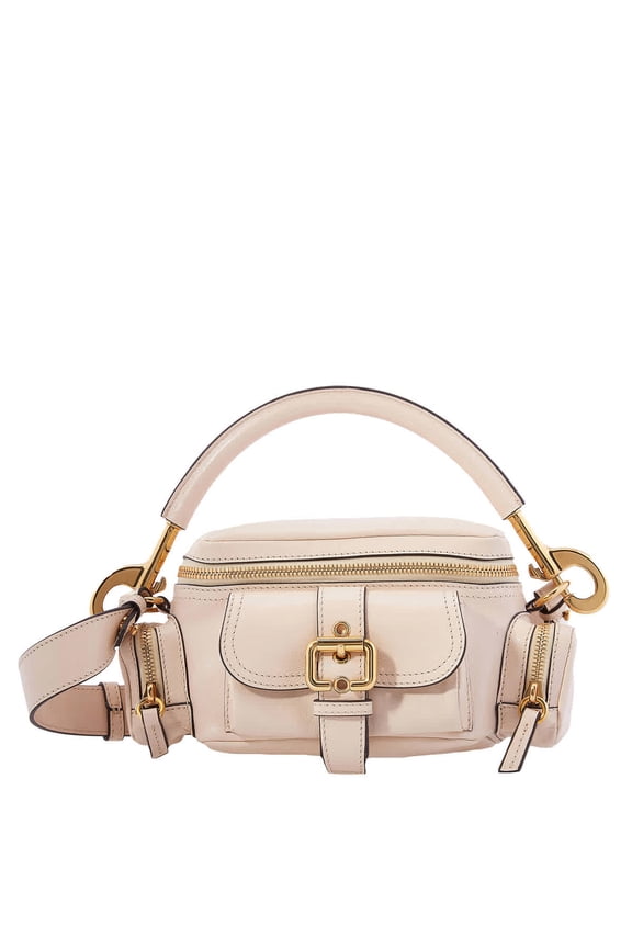 Women's Small "Camera Bag" Beige Neutrals