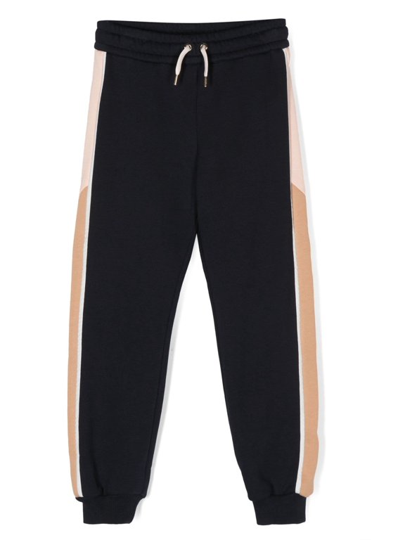 e Girls Colour-Block Track Pants, Size 4Y
