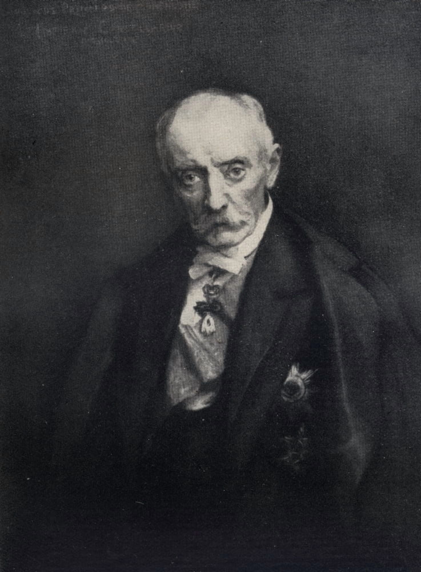 Chlodwig Karl Viktor Hohenlohe-Schillengfurst 1819-1901 German Chancellor 1894-1900 Canvas Art - Ken Welsh Design Pics (13 x 17)