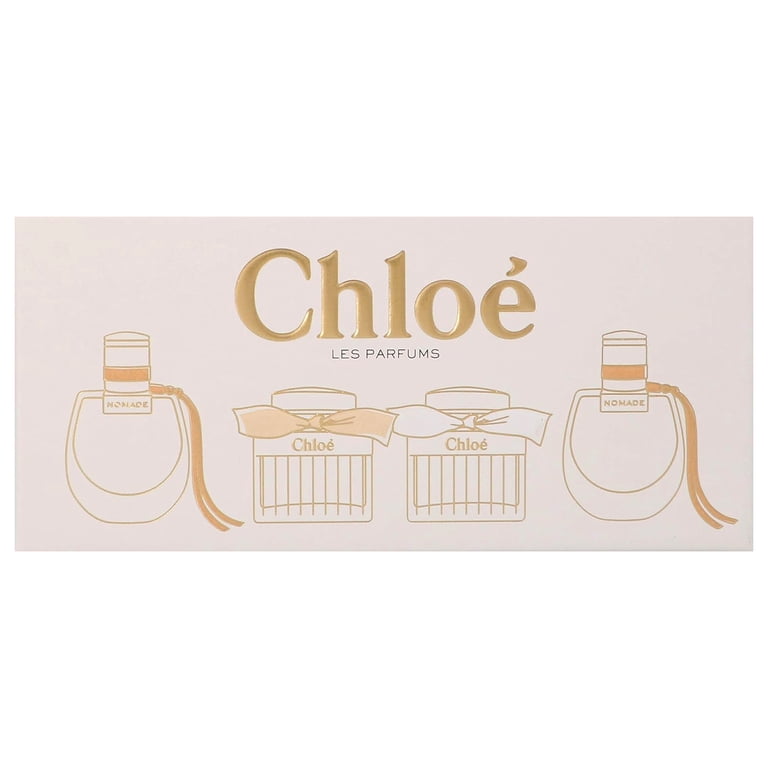 【新品未使用品】 Chloe EAU DE PARFUM(おまけ付き) Designer Chloe 4-Piece Mini Gift Set - Individually Boxed