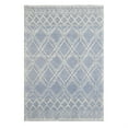 thumbnail image 1 of Chloe 7724 Blue Ivory Geo Area Rug, Size - 5' x 7', 1 of 4