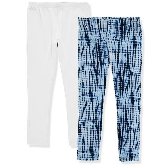 Chloe B. Popular Girls 8-14 2-Pack Leggings(Blue 12)